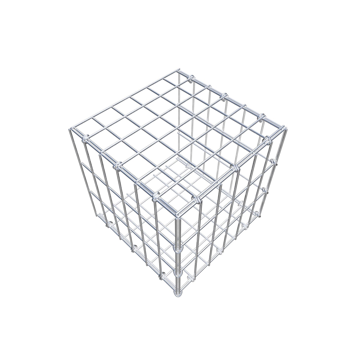 Tilläggsgabion typ 2 30 cm x 30 cm x 30 cm, maskstorlek 5 cm x 10 cm, C-ring