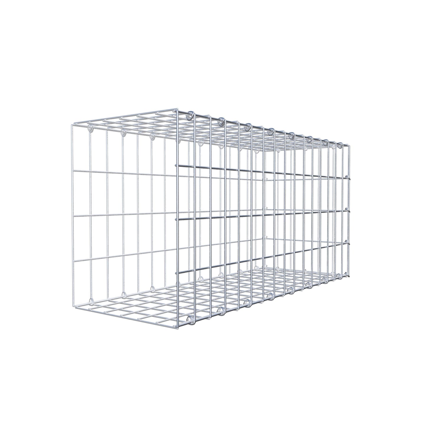 Pila adicional tipo 2 80 cm x 40 cm x 30 cm, malla 5 cm x 10 cm, anillo en C