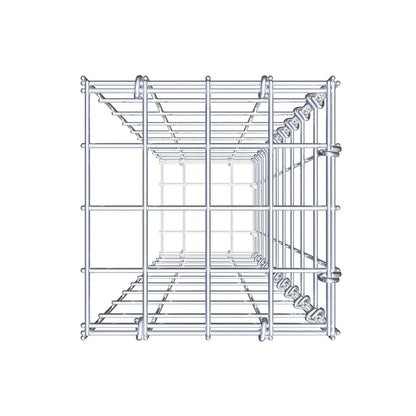 Fourche rapportée type 2 100 cm x 20 cm x 20 cm, mailles 5 cm x 10 cm, anneau en C