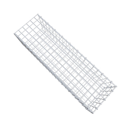 Tilläggsgabion typ 2 100 cm x 30 cm x 30 cm, maskstorlek 5 cm x 10 cm, C-ring