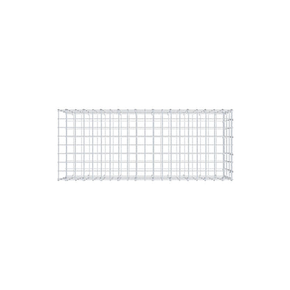 Monteret gabion type 2 100 cm x 30 cm x 40 cm, maskestørrelse 5 cm x 10 cm, C-ring