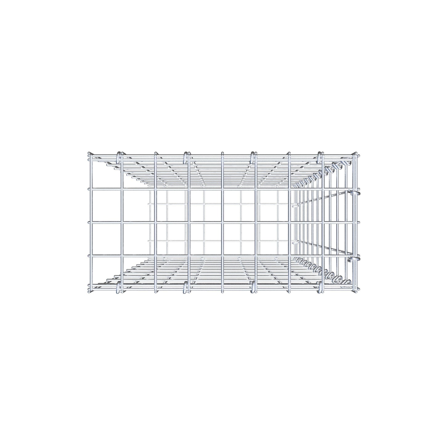 Tilläggspåle typ 2 100 cm x 40 cm x 20 cm, maskstorlek 5 cm x 10 cm, C-ring