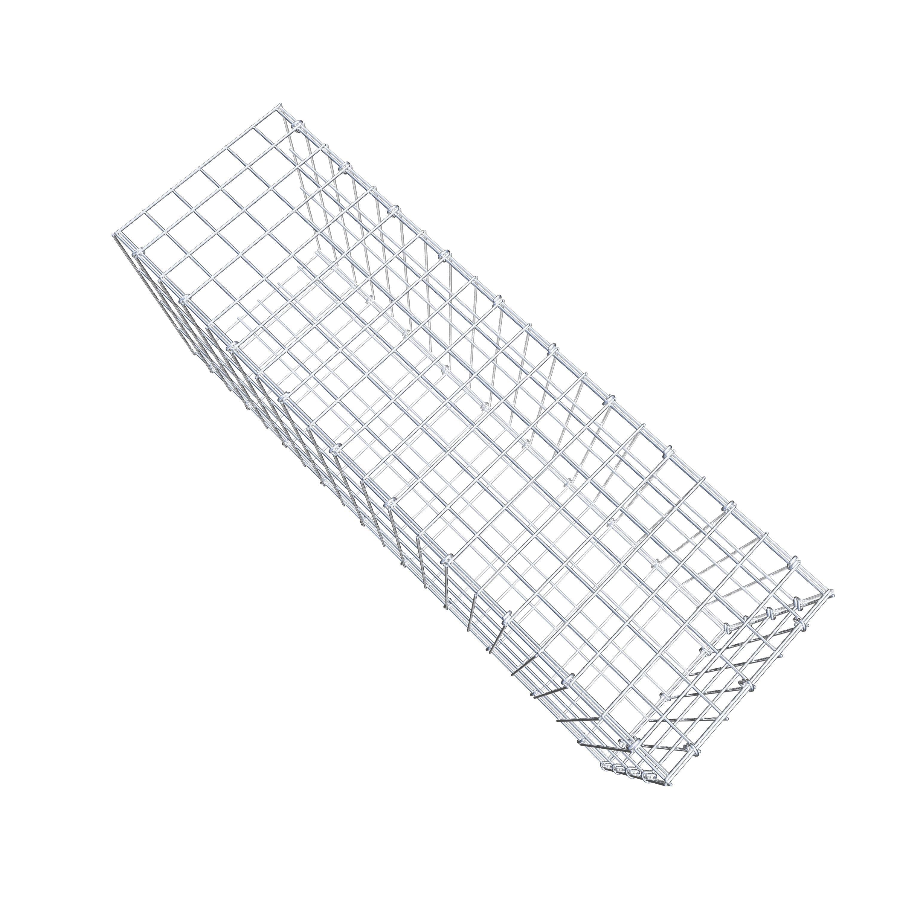 Pile aggiuntivo tipo 2 100 cm x 40 cm x 30 cm, maglia 5 cm x 10 cm, anello a C