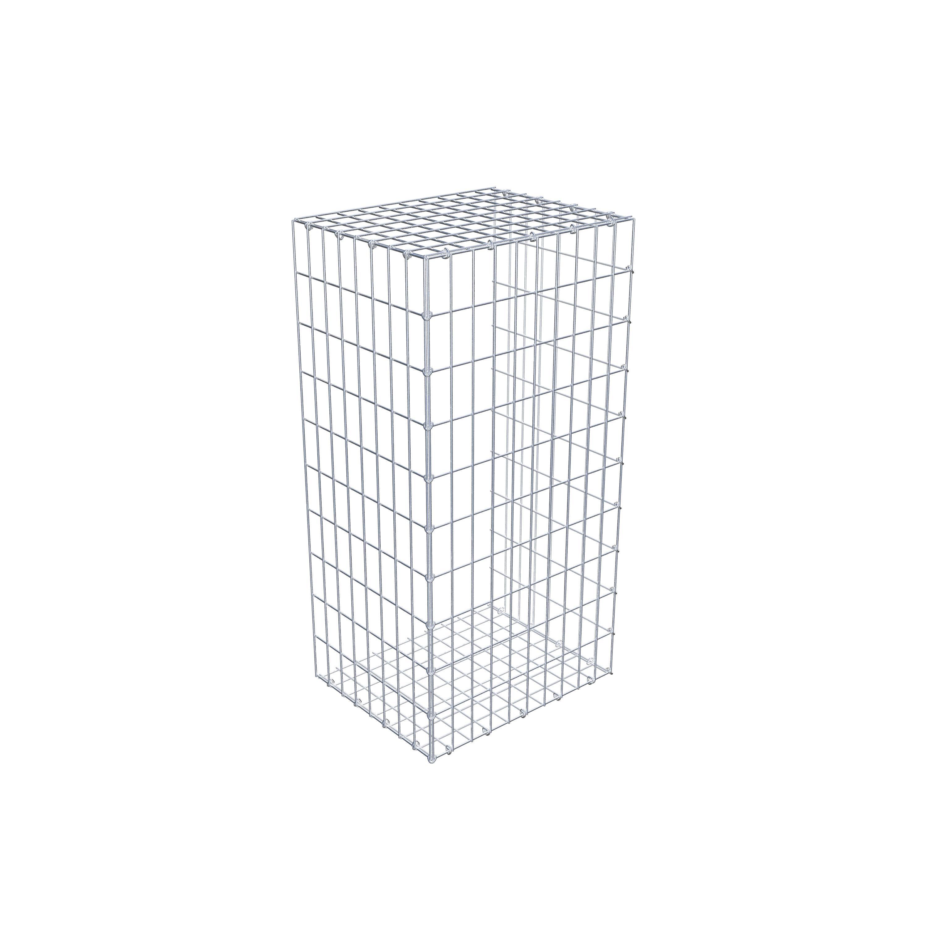 Pila adicional tipo 2 100 cm x 40 cm x 50 cm, malla 5 cm x 10 cm, anillo en C