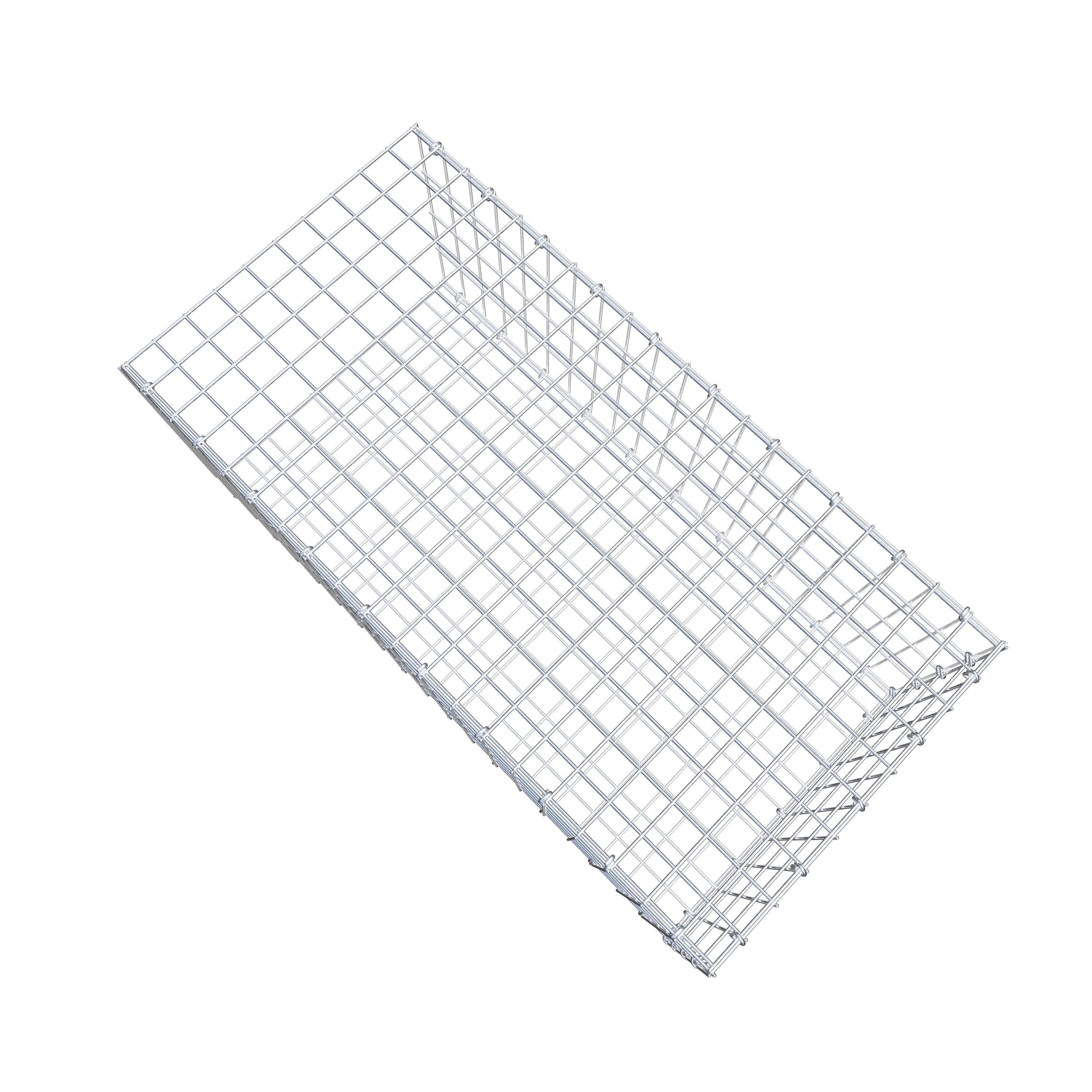 Pila adicional tipo 2 100 cm x 40 cm x 50 cm, malla 5 cm x 10 cm, anillo en C