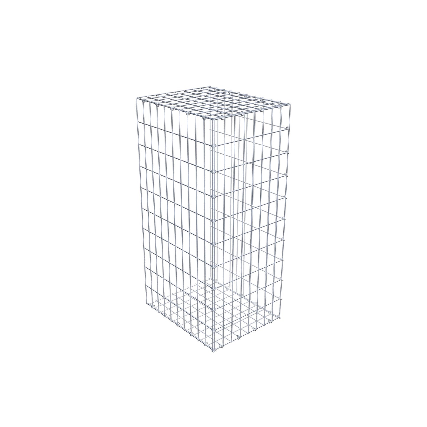 Pile aggiuntivo tipo 2 100 cm x 50 cm x 40 cm, maglia 5 cm x 10 cm, anello a C