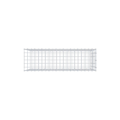 Anbaugabione Typ 2 100 cm x 60 cm x 30 cm, Maschenweite 5 cm x 10 cm, C-Ring