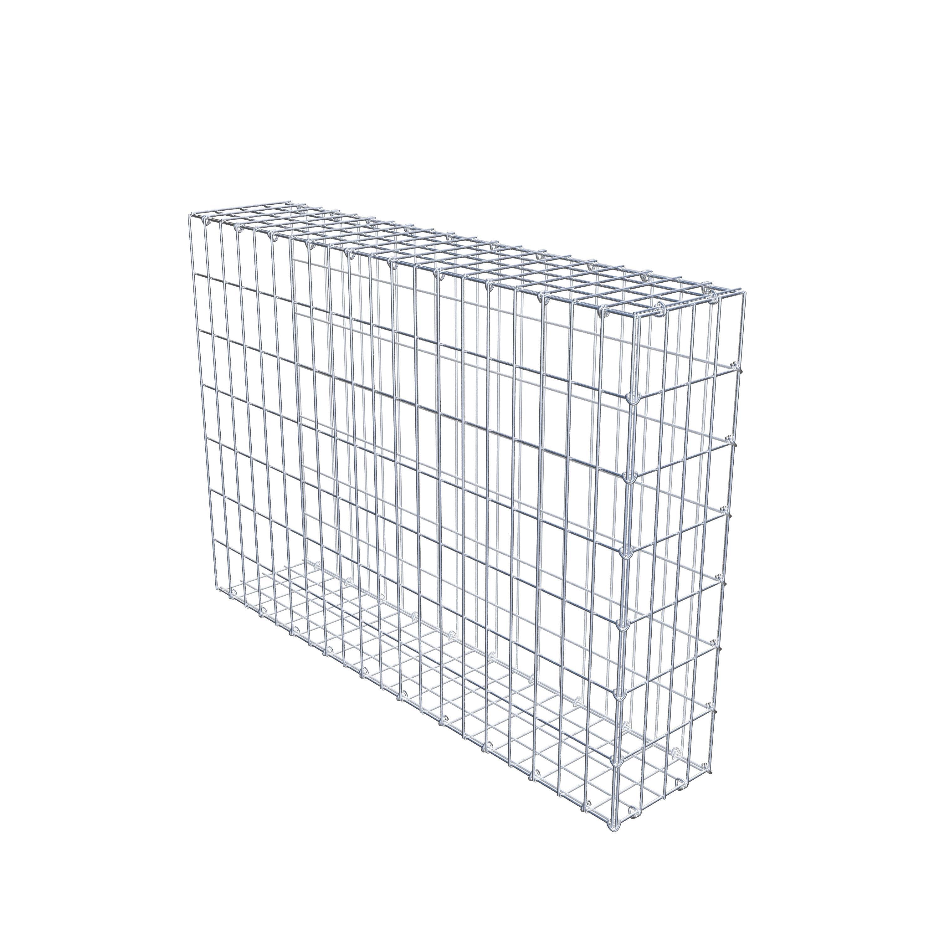 Pila adicional tipo 2 100 cm x 70 cm x 20 cm, malla 5 cm x 10 cm, anillo en C