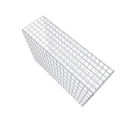 Opzetpaal type 2 100 cm x 70 cm x 30 cm, maaswijdte 5 cm x 10 cm, C-ring