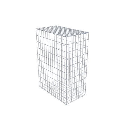 Monteret gabion type 2 100 cm x 70 cm x 40 cm, maskestørrelse 5 cm x 10 cm, C-ring