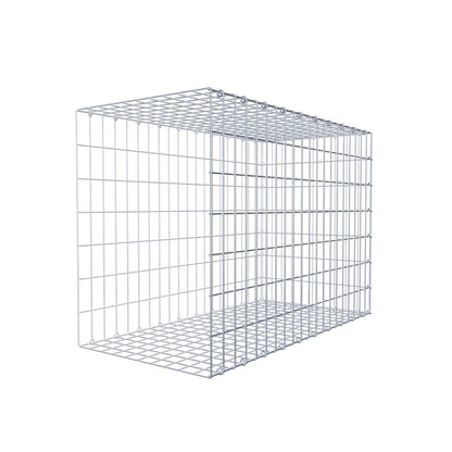 Mounted gabion type 2 100 cm x 70 cm x 50 cm, mesh size 5 cm x 10 cm, C-ring