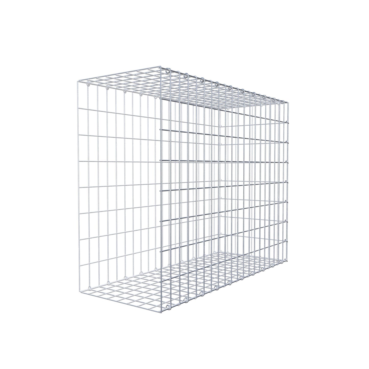 Pila adicional tipo 2 100 cm x 80 cm x 40 cm, malla 5 cm x 10 cm, anillo en C