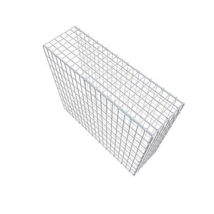 Monteret gabion type 2 100 cm x 90 cm x 30 cm, maskestørrelse 5 cm x 10 cm, C-ring