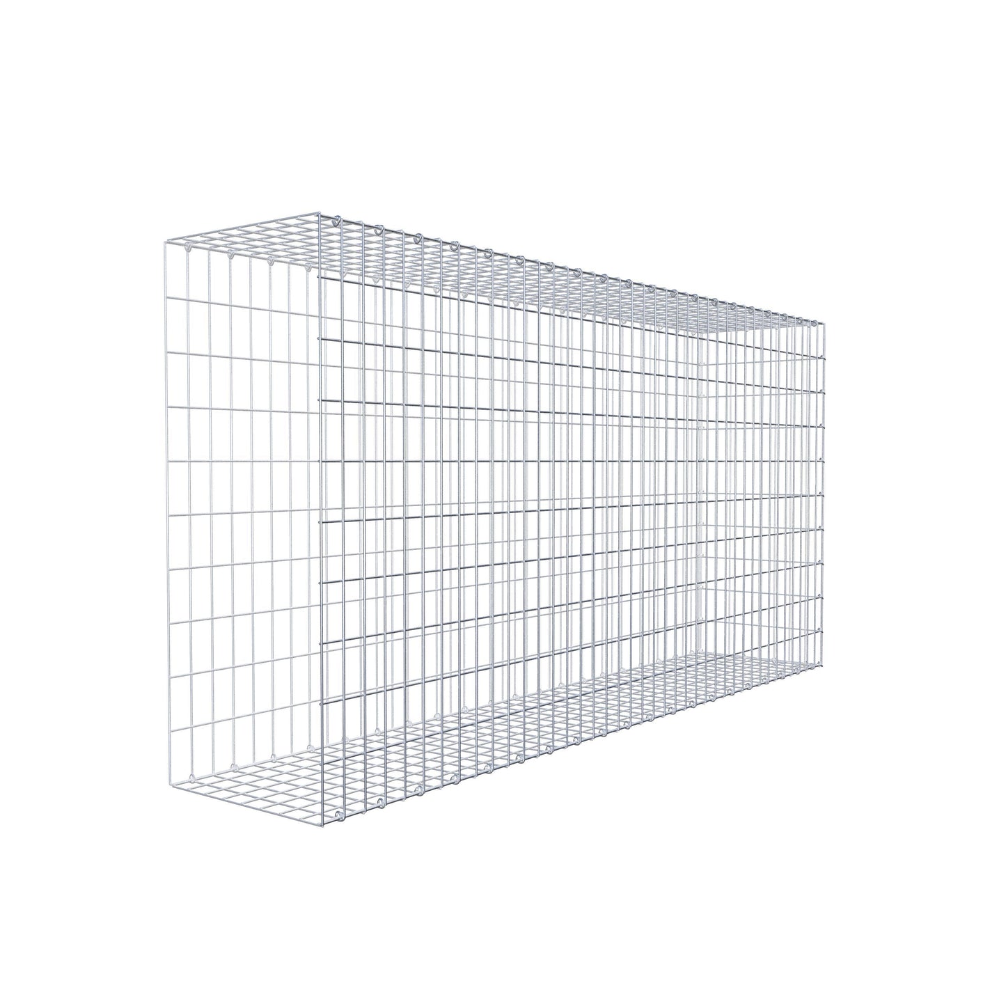 Gabião tipo 2 200 cm x 100 cm x 40 cm, malhagem 5 cm x 10 cm, anel C