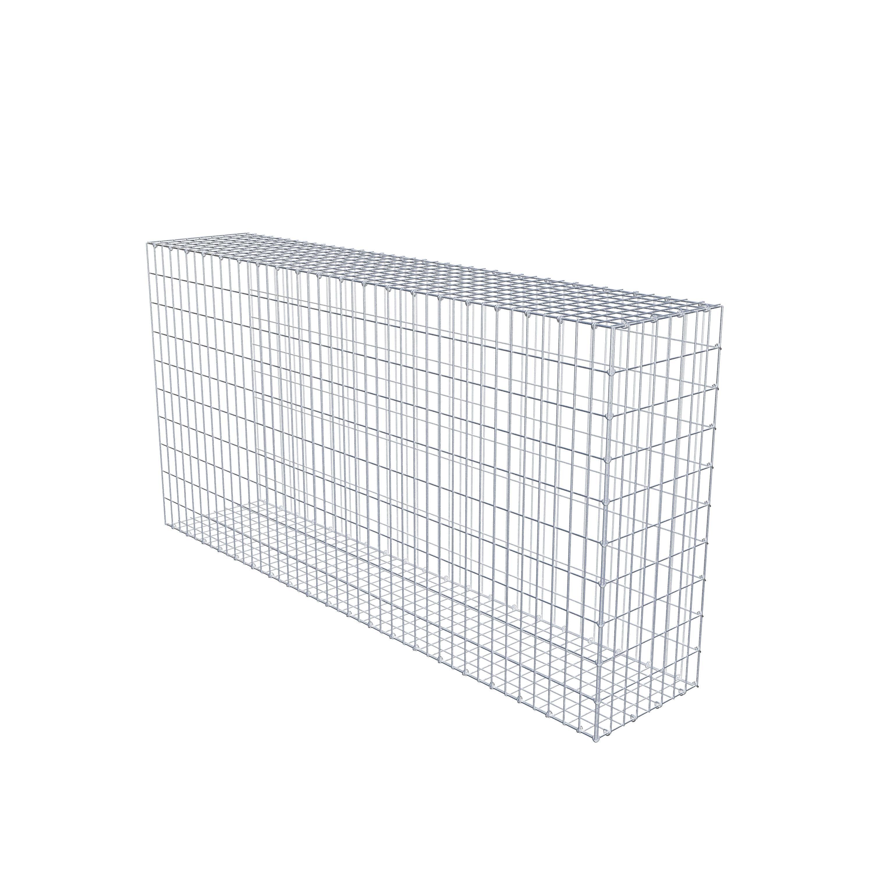 Pila adicional tipo 2 200 cm x 100 cm x 40 cm, malla 5 cm x 10 cm, anillo en C