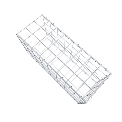 Mounted gabion type 2 80 cm x 40 cm x 30 cm (L x H x D), mesh size 10 cm x 10 cm, C-ring