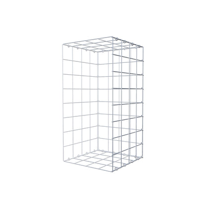 Anbaugabione Typ 2 80 cm x 40 cm x 40 cm (L x H x T), Maschenweite 10 cm x 10 cm, C-Ring