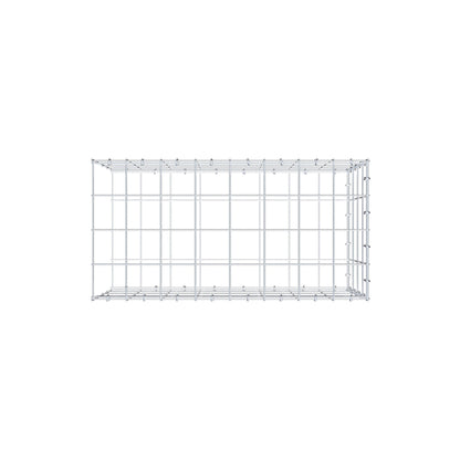 Anbaugabione Typ 2 80 cm x 40 cm x 40 cm (L x H x T), Maschenweite 10 cm x 10 cm, C-Ring