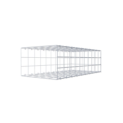 Anbaugabione Typ 2 100 cm x 30 cm x 50 cm (L x H x T), Maschenweite 10 cm x 10 cm, C-Ring