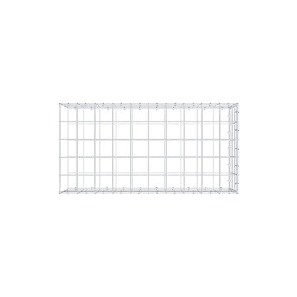 Anbaugabione Typ 2 100 cm x 30 cm x 50 cm (L x H x T), Maschenweite 10 cm x 10 cm, C-Ring