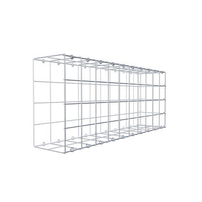 Anbaugabione Typ 2 100 cm x 40 cm x 20 cm (L x H x T), Maschenweite 10 cm x 10 cm, C-Ring