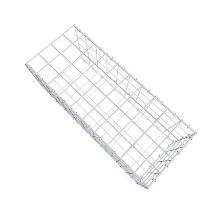 Typ 2 påbyggnadsgabion 100 cm x 40 cm x 40 cm (L x H x D), maskstorlek 10 cm x 10 cm, C-ring