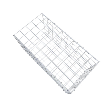 Monteret gabion type 2 100 cm x 50 cm x 50 cm (L x H x D), maskestørrelse 10 cm x 10 cm, C-ring