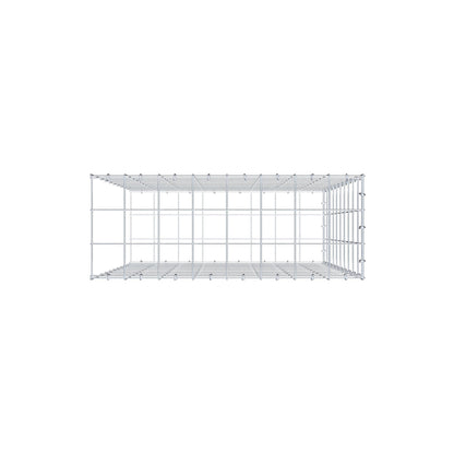 Fourche rapportée type 2 100 cm x 80 cm x 30 cm (L x H x P), mailles 10 cm x 10 cm, anneau C