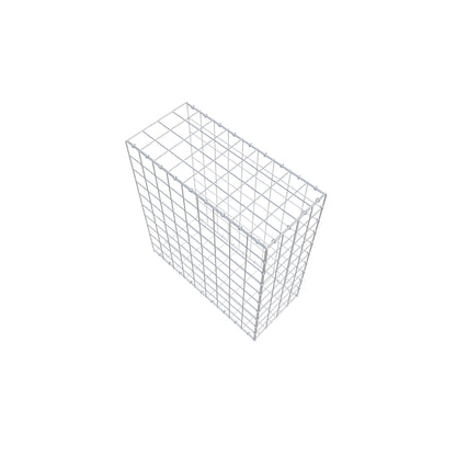 Gabbione aggiuntivo di tipo 2 100 cm x 90 cm x 40 cm (L x H x P), maglia 10 cm x 10 cm, anello a C