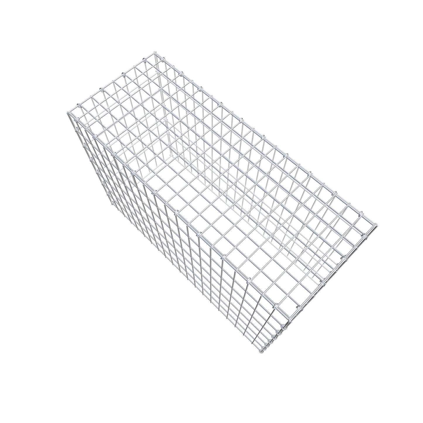 Type 3 oplegkorf 100 cm x 70 cm x 40 cm (L x H x D), maaswijdte 5 cm x 10 cm, C-ring