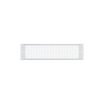 Mounted gabion type 3 200 cm x 100 cm x 50 cm (L x H x D), mesh size 5 cm x 10 cm, C-ring