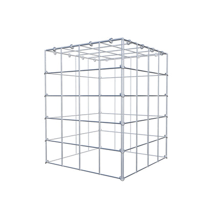 Monteret gabion type 3 50 cm x 40 cm x 40 cm (L x H x D), maskestørrelse 10 cm x 10 cm, C-ring