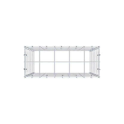 Add-on pool type 3 50 cm x 50 cm x 20 cm (L x H x D), maaswijdte 10 cm x 10 cm, C-ring