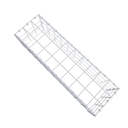 Mounted gabion type 3 100 cm x 30 cm x 30 cm (L x H x D), mesh size 10 cm x 10 cm, C-ring