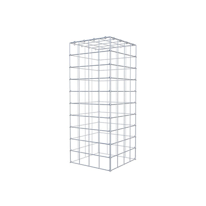 Monteret gabion type 3 100 cm x 40 cm x 40 cm (L x H x D), maskestørrelse 10 cm x 10 cm, C-ring
