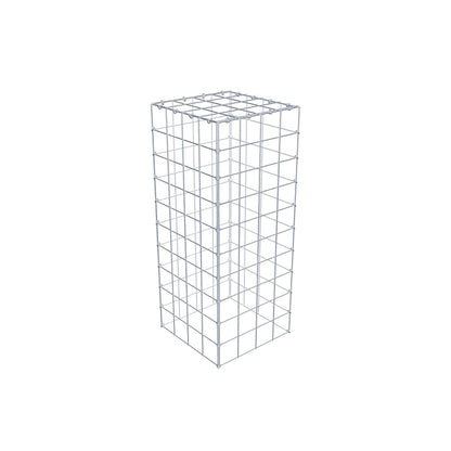 Monteret gabion type 3 100 cm x 40 cm x 40 cm (L x H x D), maskestørrelse 10 cm x 10 cm, C-ring