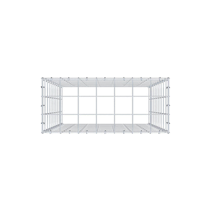 Gavión complementario de tipo 3 100 cm x 70 cm x 30 cm (L x A x P), malla 10 cm x 10 cm, anillo en C