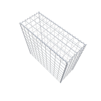 Opvokset gabion type 3 100 cm x 100 cm x 40 cm (L x H x D), maskestørrelse 10 cm x 10 cm, spiral