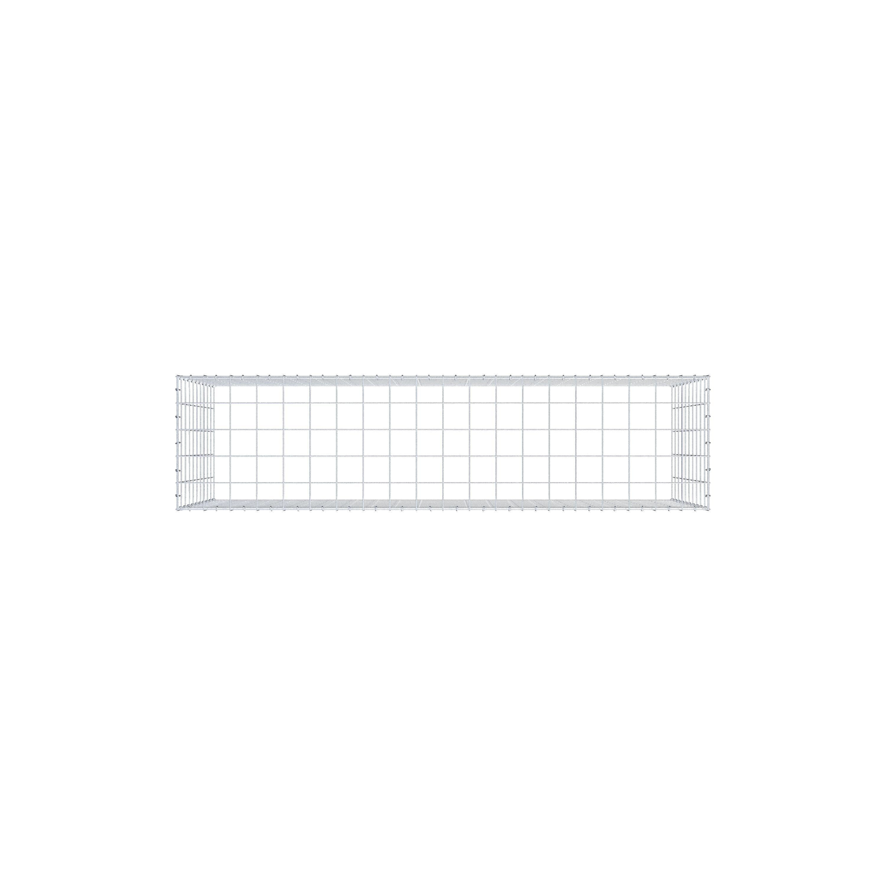 Pile aggiuntivo tipo 3 200 cm x 100 cm x 50 cm (L x H x P), maglia 10 cm x 10 cm, anello a C