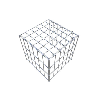 Gavión adicional tipo 4 30 cm x 30 cm x 30 cm (L x A x P), malla 5 cm x 10 cm, anillo en C