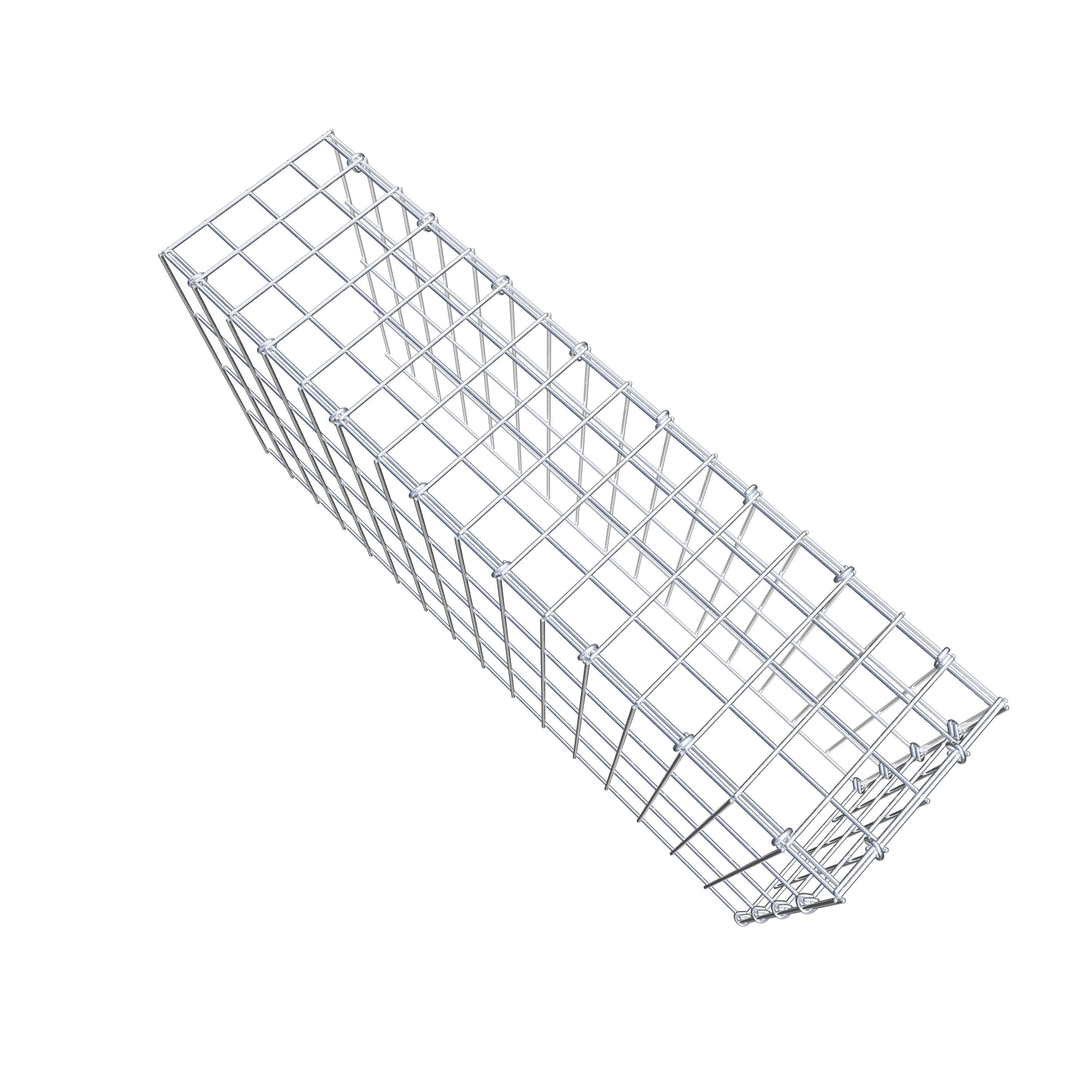 Pile aggiuntivo tipo 4 80 cm x 40 cm x 20 cm (L x H x P), maglia 5 cm x 10 cm, anello a C