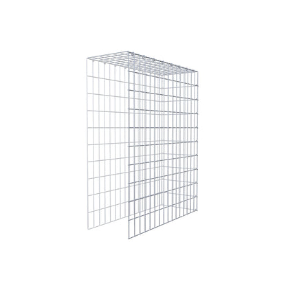 Extra gabion typ 4 100 cm x 80 cm x 30 cm (L x H x D), maskstorlek 5 cm x 10 cm, C-ring