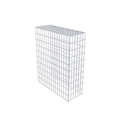 Extra gabion typ 4 100 cm x 80 cm x 30 cm (L x H x D), maskstorlek 5 cm x 10 cm, C-ring