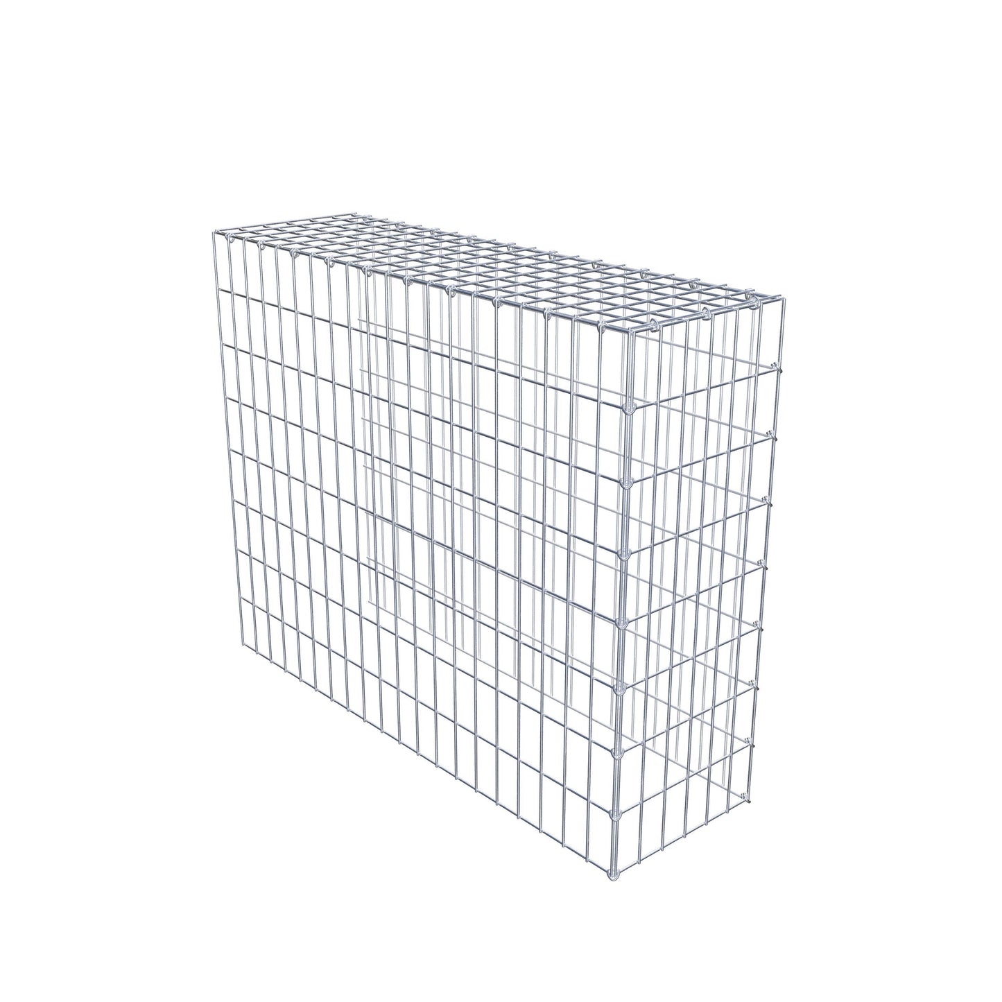 Extra gabion typ 4 100 cm x 80 cm x 30 cm (L x H x D), maskstorlek 5 cm x 10 cm, C-ring