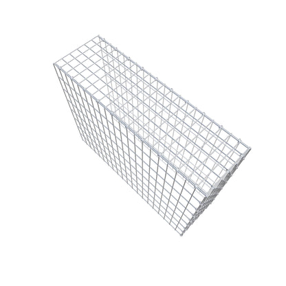 Extra gabion typ 4 100 cm x 80 cm x 30 cm (L x H x D), maskstorlek 5 cm x 10 cm, C-ring