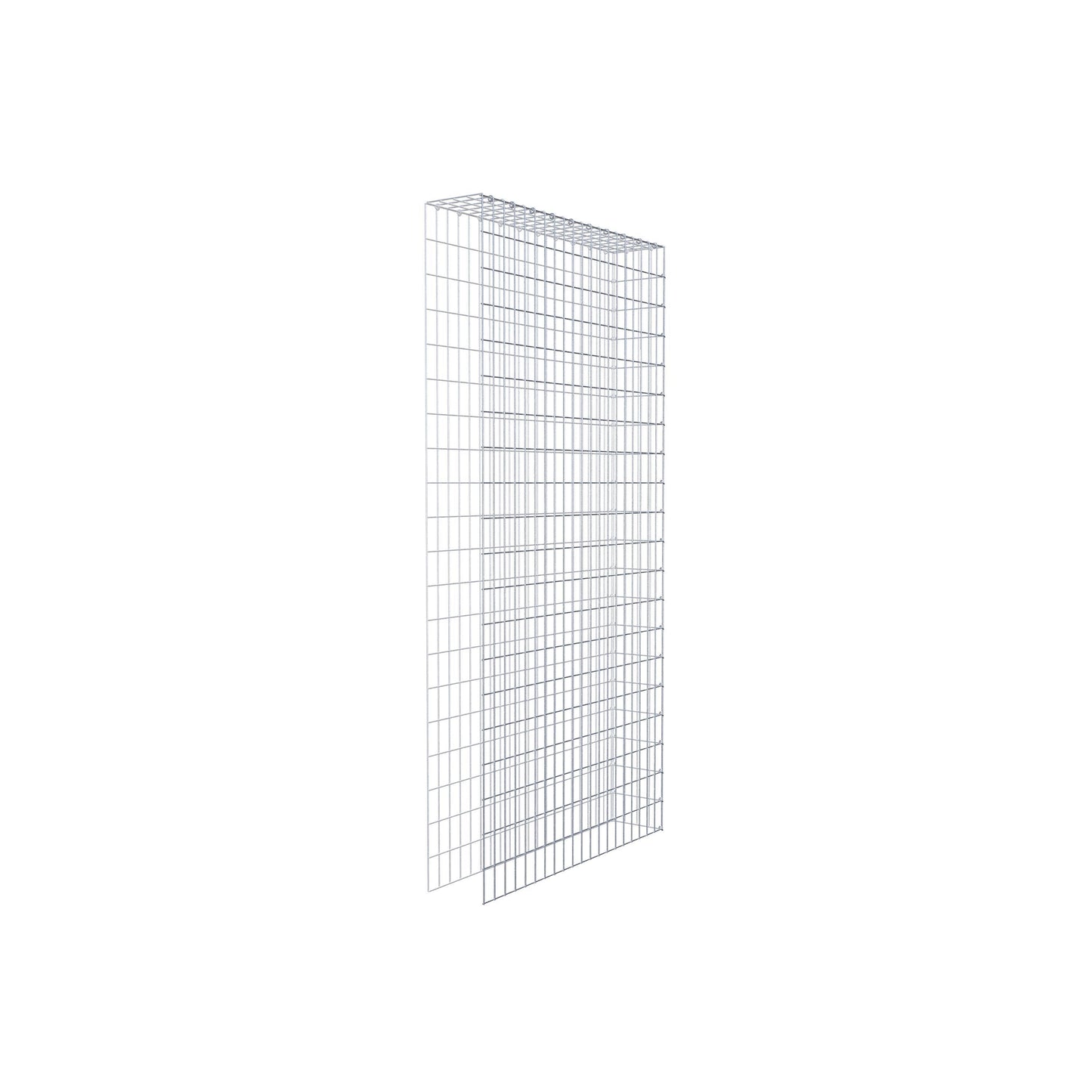 Gabbione aggiuntivo tipo 4 200 cm x 100 cm x 20 cm (L x H x P), maglia 5 cm x 10 cm, anello a C