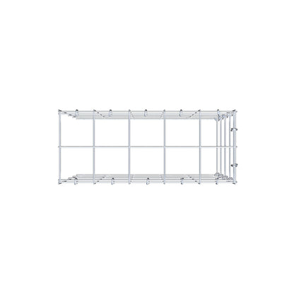 Anbaugabione Typ 4 50 cm x 40 cm x 20 cm (L x H x T), Maschenweite 10 cm x 10 cm, C-Ring
