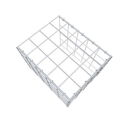 Fourche rapportée type 4 50 cm x 40 cm x 40 cm (L x H x P), mailles 10 cm x 10 cm, anneau C