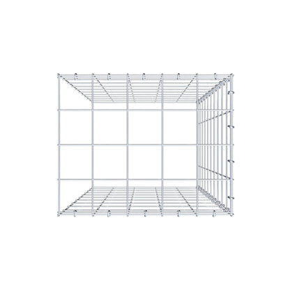 Anbaugabione Typ 4 100 cm x 50 cm x 40 cm (L x H x T), Maschenweite 10 cm x 10 cm, C-Ring