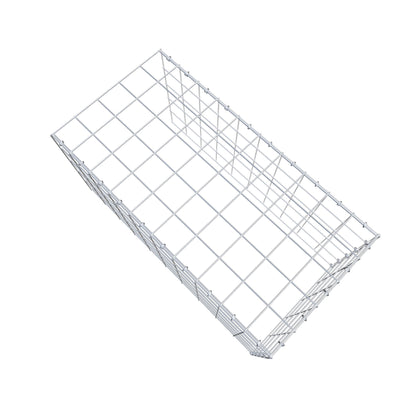 Mounted gabion type 4 100 cm x 50 cm x 50 cm (L x H x D), mesh size 10 cm x 10 cm, C-ring